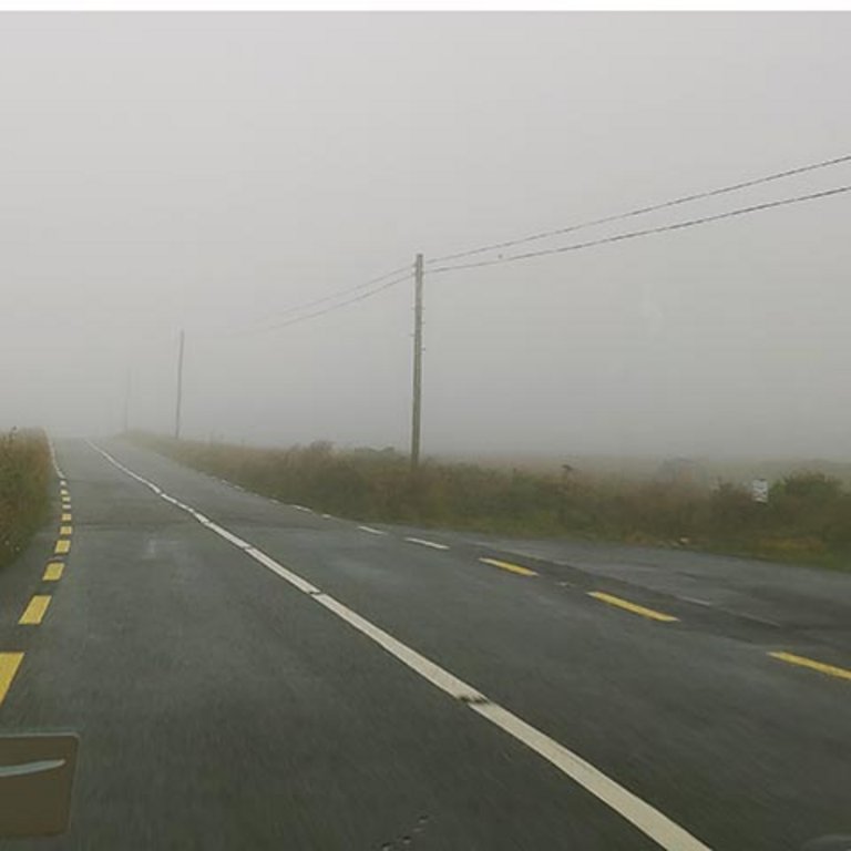 bewölktes Wetter in Irland, Agrarwirtschaftspraktikum