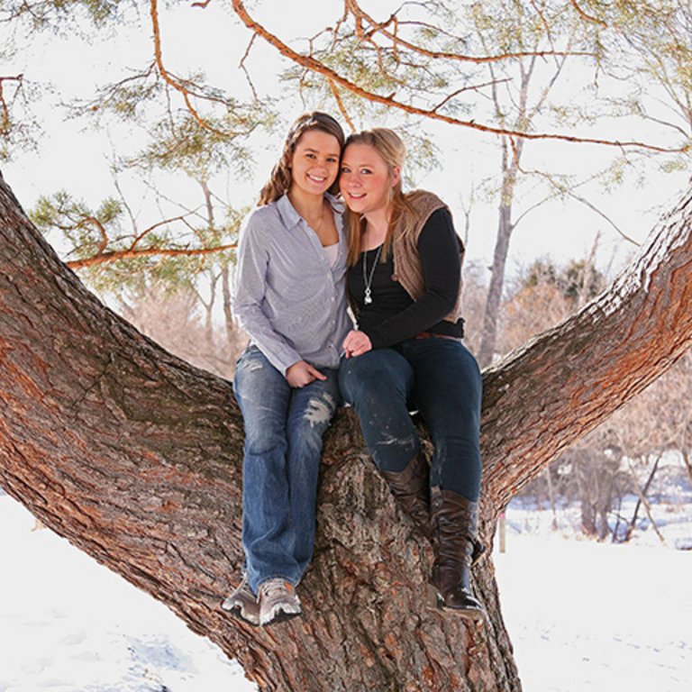 Auslandsaufenthalt in den USA, High School, Mit Freundin auf einem Baum, Erfahrungen